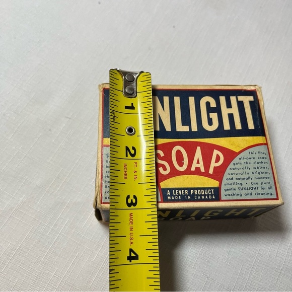 Sunlight Soap with Original Box. Vintage - Picture 8 of 9